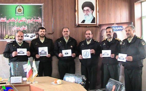 پیوستن پرسنل نیروی انتظامی استان و تویسرکان به کمپین عشاق محمد(ص)