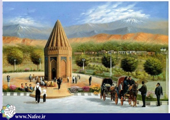 آرامگاه حيقوق نبي در شهر طلای سبز ایران تویسرکان