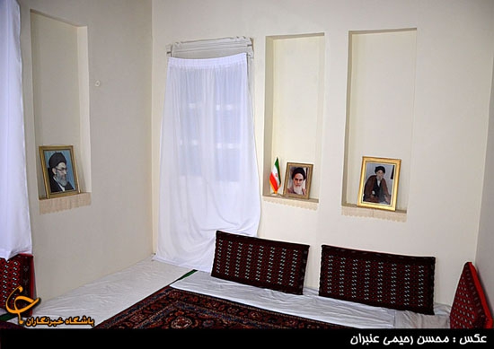 منزل رهبر معظم انقلاب جمهوری اسلامی ایران+تصاویر