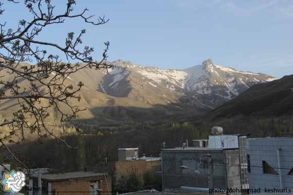 نمایی از امام زاده محسن و مناظر اطراف