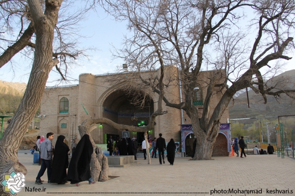 نمایی از امام زاده محسن و مناظر اطراف