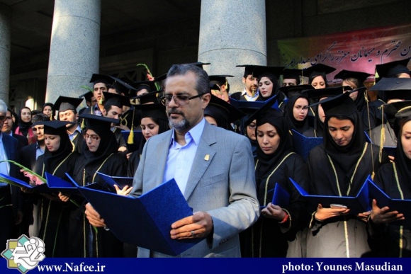 بزرگداشت روز بوعلی سینا و فارغ التحصیلی دانشجویان رشته پزشکی/ عکس: یونس مسعودیان