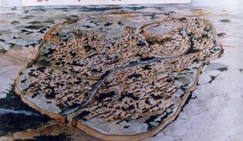 نقشه قدیمی شهر همدان