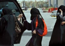 سیلی خوردن زن عربستانی در جده + فیلم‎