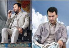 حاج احمد دباغ و مهدی فروغی میهمانان ویژه محفل انس با قرآن کریم بخش جوکار