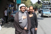 مراسم سوگواری شهادت امام جعفر صادق(ع) در نهاوند برگزار شد