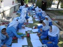 مسابقه نقاشی کودکان در شهرستان اسدآباد برگزار می شود 