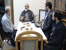واکنش های محمد رضا نقدی به سوالات صریح یک خبرنگار/ بسیج از نظر نظامی قوی تر هم شده است