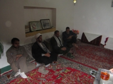  دلجویی فرمانده سپاه قهاوند از خانواده شهدای روستای جیحون آباد