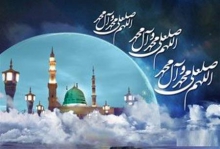 زیارت‌نامه حضرت رسول(ص) در امامزاده عبدا...(ع) همدان قرائت می‌شود