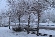حاشیه نگاری از زیبایی های زمستان در تویسرکان