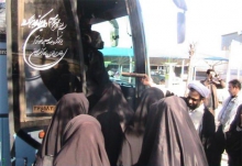 اعزام 70 دانشجوی دختر تویسرکانی به مناطق عملیاتی جنوب