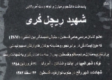 قبر شهید آمریکایی در تهران+تصاویر
