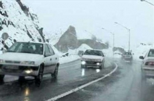 کاهش دید و مه غلیظ در گردنه اسدآباد
