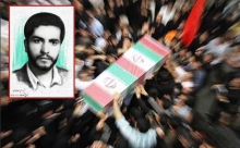 مراسم تشییع شهید امیر مسعود محمدزاده در همدان آغاز شد