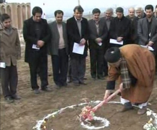 آغاز عملیات اجرایی پروژه کنارگذر شمالی تویسرکان