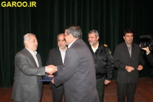 مراسم تودیع و معارفه فرماندار جدید نهاوند برگزار شد 