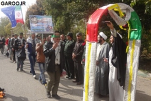 دومین گروه از دانش آموزان نهاوند عازم مناطق عملیاتی شدند 