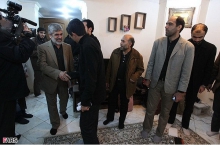 دیدار  پدر شهیدهسته ای با رتبه‌های برتر کنکور