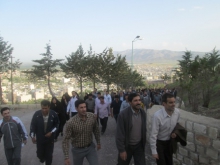 راهپیمایی خانوادگی فرهنگیان نهاوند برگزار شد