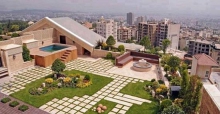 پشت بام یکی از برج های تهران +عکس