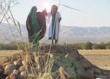 واقعه عظیم غدیر در تویسرکان بازسازی شد+تصاویر
