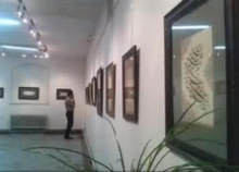  نمایشگاه خوشنویسی به مناسبت شهادت حضرت فاطمه(س) در نهاوند گشایش یافت