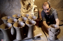  ساخت مستند سفالگری لالجین با همکاری رسانه های داخلی و خارجی