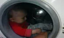 مرگ دو كودك در ماشين لباسشويي !