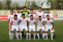 سفر تیم ملی فوتبال نوجوانان به نهاوند