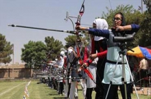 شرکت هشت بانوی همدانی درمسابقات لیگ تیراندازی