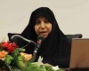 جانشین بسیج جامعه زنان کشور با مادر4 شهید زن در همدان دیدار کرد 