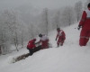  نجات 1300 مسافر از یخ‌زدگی و برف 