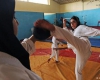 دختران رزمی کار در افغانستان