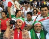 "ستایش" و تماشای دیدار ایران و آرژانتین/عکس 