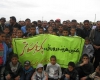  همایش پیاده روی خانوادگی در روستای ازوندره بخش شیرین سو