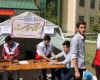 بر پایی ایستگاه سلامت در دانشگاه آزاد تویسرکان