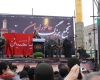 فریاد بلند «لبیک یاحسین» و «یا اباالفضل» در آسمان ملایر طنین انداز شد 