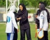 بانوی داور همدانی در لیگ برتر فوتسال قضاوت می کند